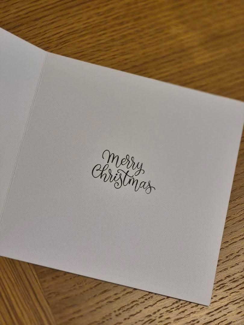 Hand painted Christmas cards