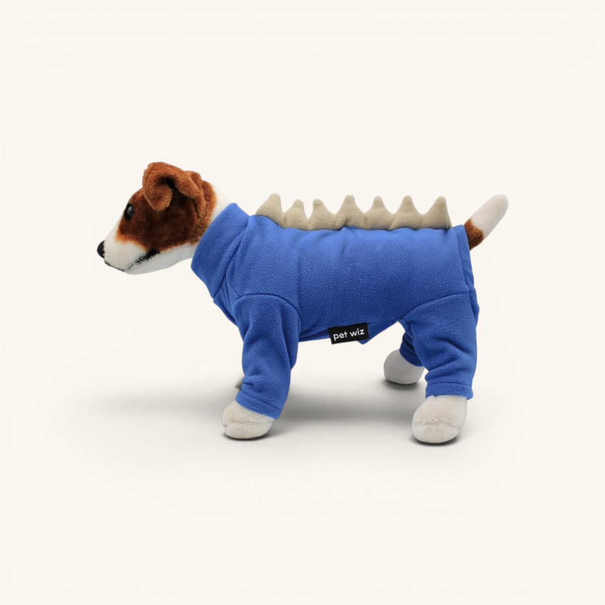 Four Legged Dog Fleeces - Small, Blue (Spikes)