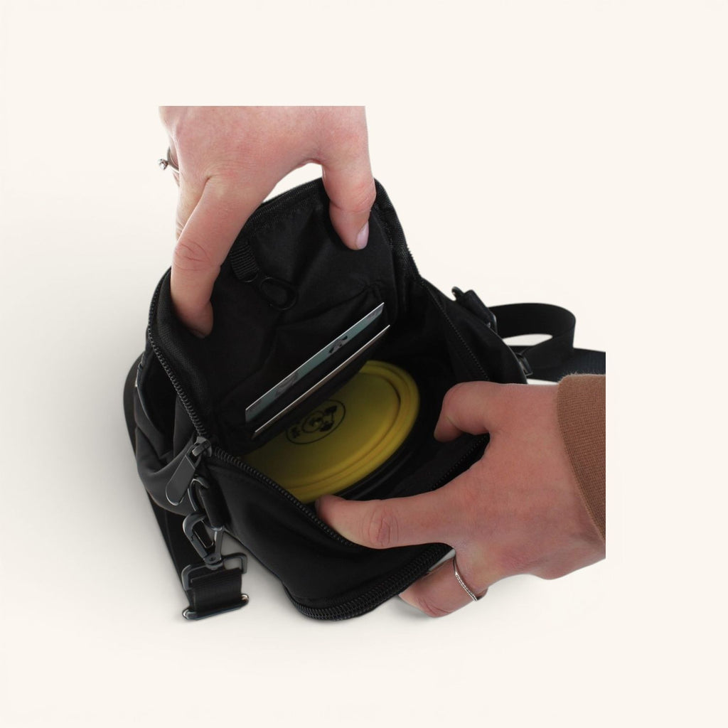 Water Resistant Dog Walking Bag - Internal Treat Pouch