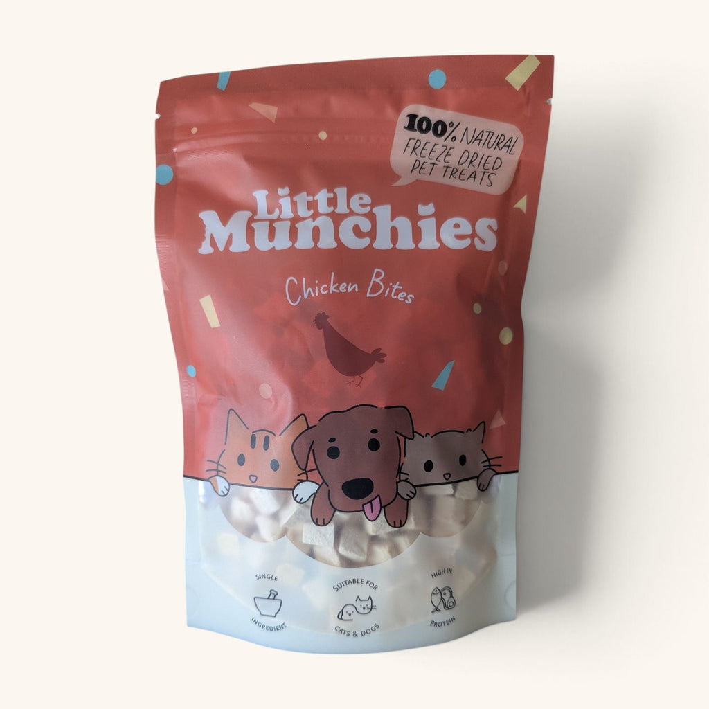 Freeze dried chicken bites 60g