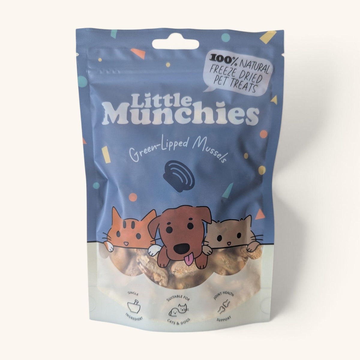 Freeze dried green-lipped mussels 40g