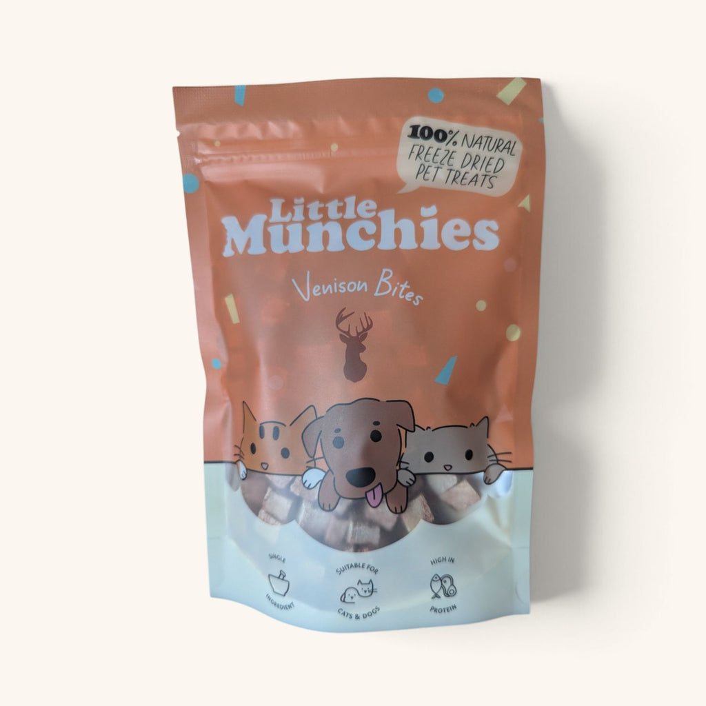 Freeze dried venison bites 40g