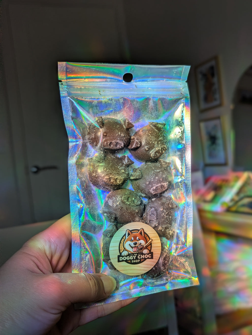 Pawcy Pigs Doggy Choc