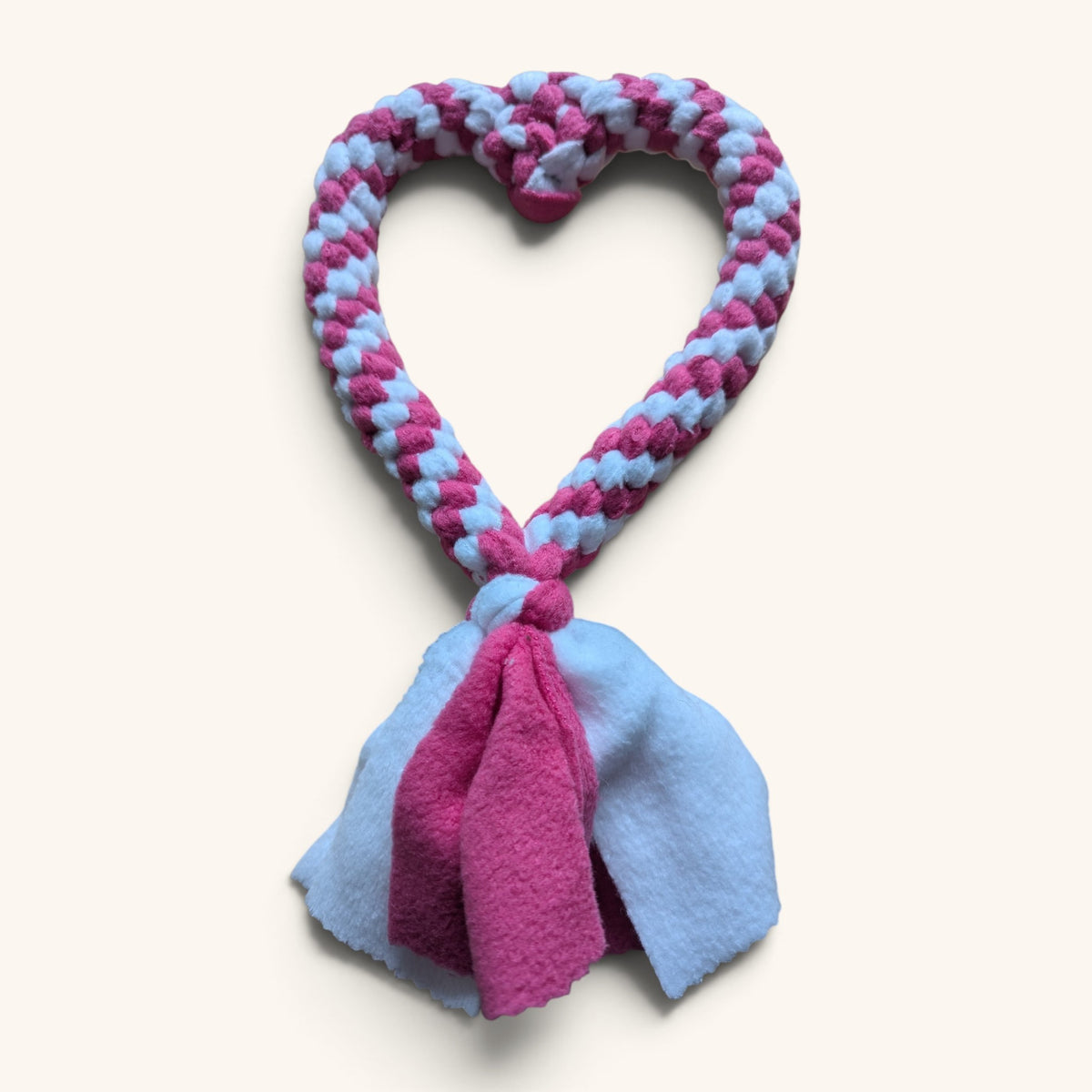 Heart shaped tug toys