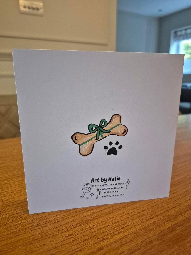 Hand painted Christmas cards