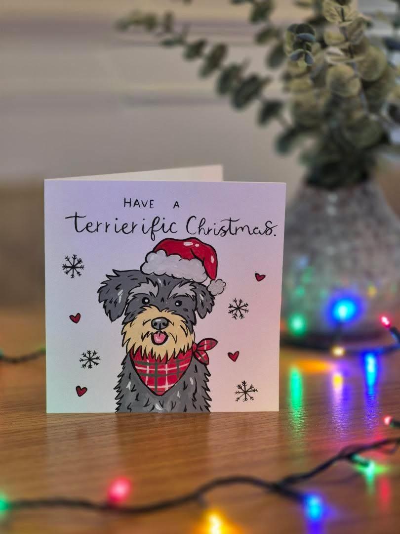 Hand painted Christmas cards