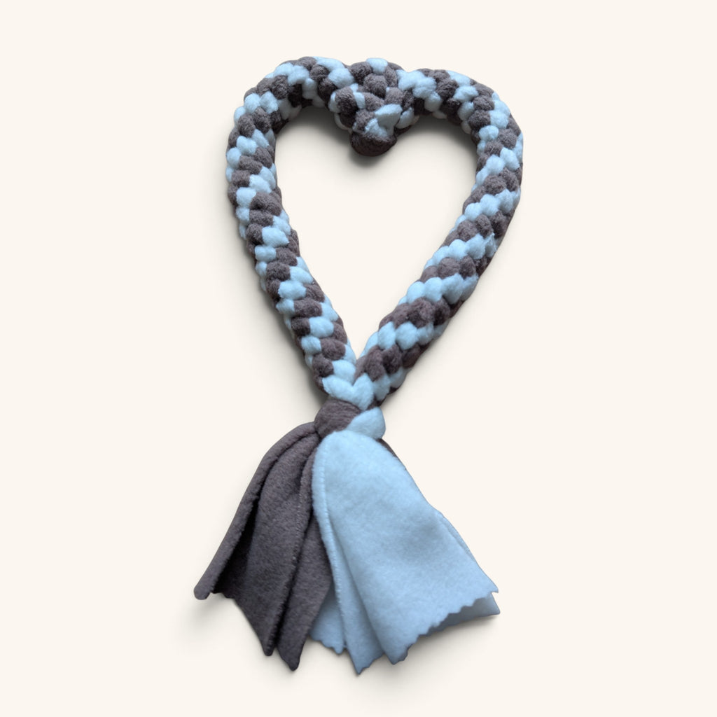 Heart shaped tug toys